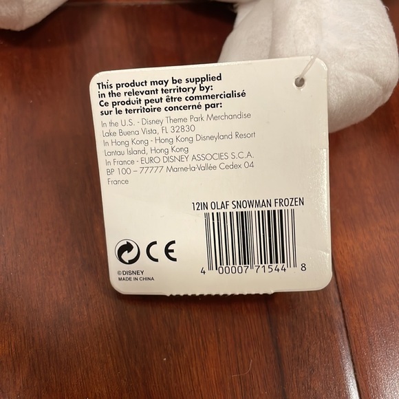 Disney Olaf Plush Toy Stuffed Animal, Frozen - Picture 5 of 6